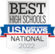 US News Best High School Badge Silver