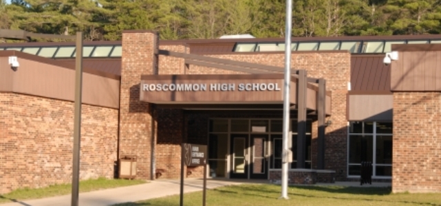 Roscommon High School pictured